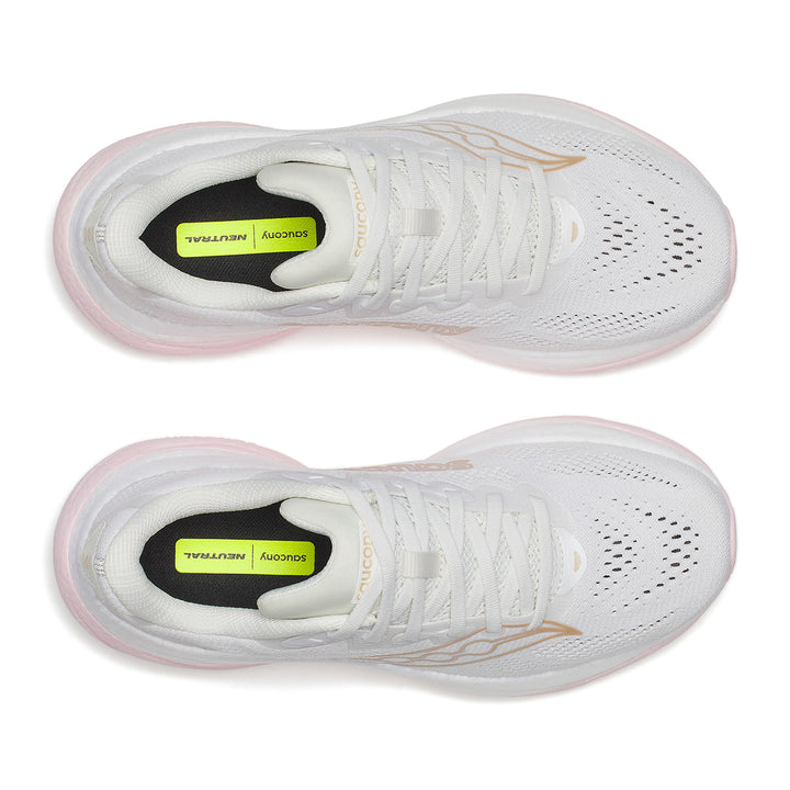 SAUCONY RIDE 19 WOMENS | WHITE/SILK