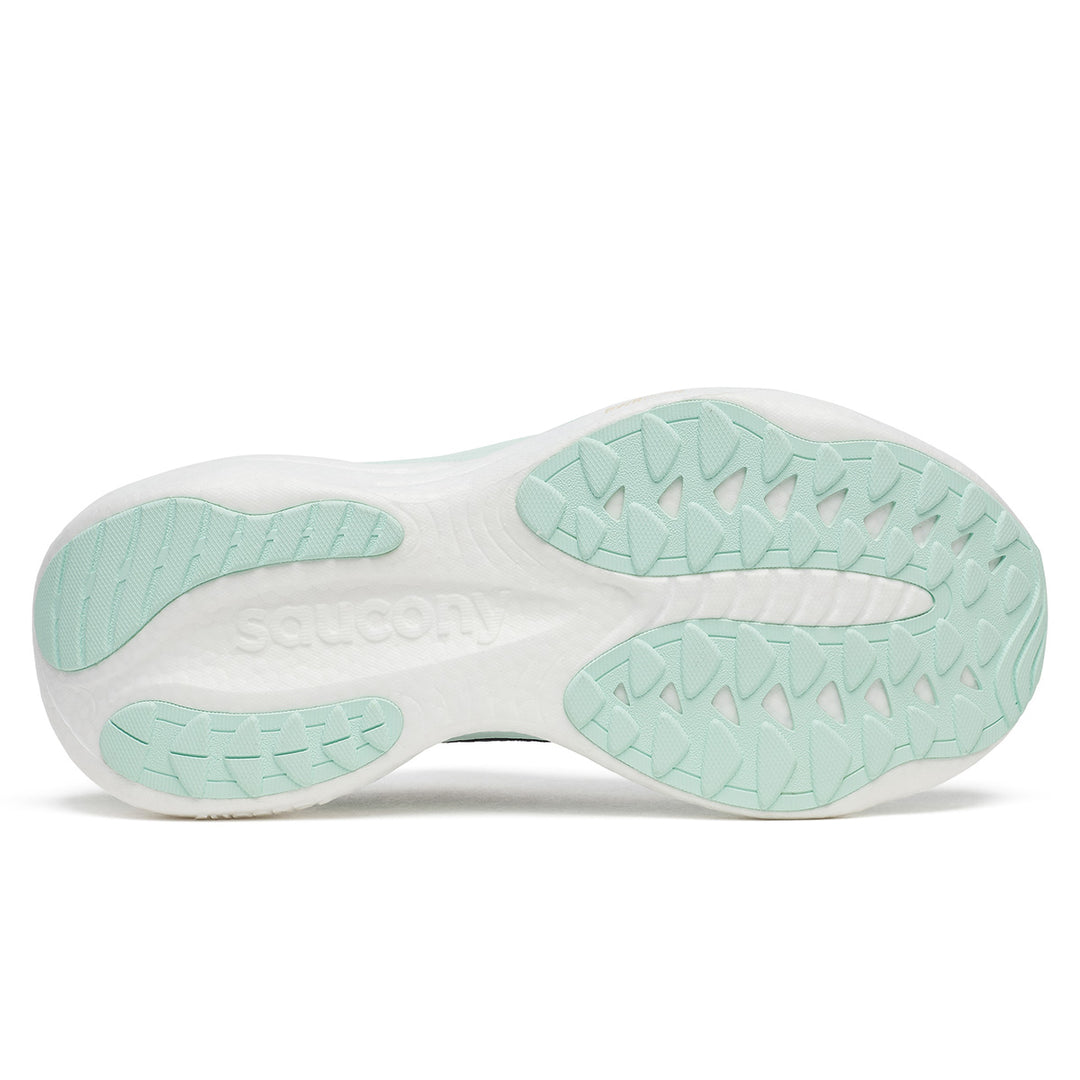 Saucony Ride 19 Womens | Navy/aqua
