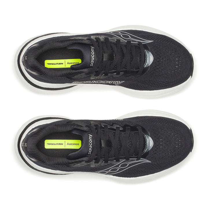 Saucony Ride 19 Womens | Black/silver