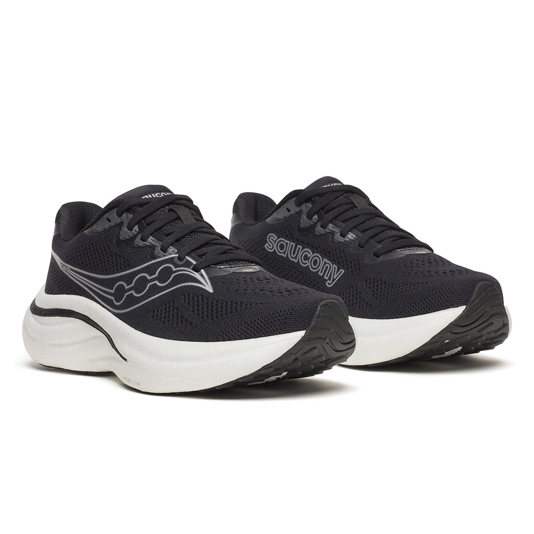 Saucony Ride 19 Womens | Black/silver