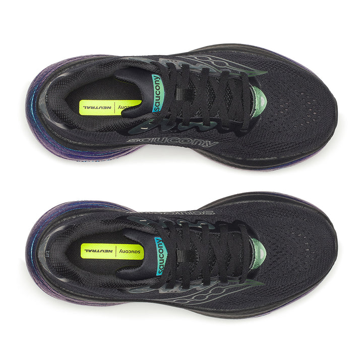 SAUCONY RIDE 19 WOMENS | BLACK/NIGHTSKY