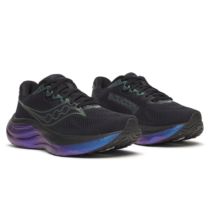SAUCONY RIDE 19 WOMENS | BLACK/NIGHTSKY