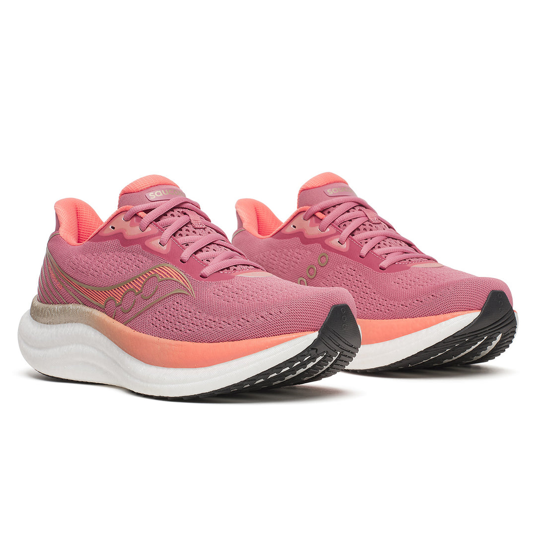 Saucony Triumph 23 Womens | Mauve/black