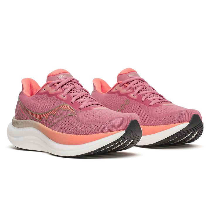 Saucony Triumph 23 Womens | Mauve/black
