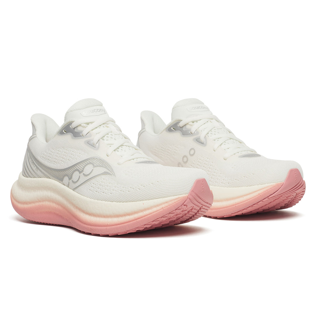 Saucony Triumph 23 Womens | Ivory/mauve