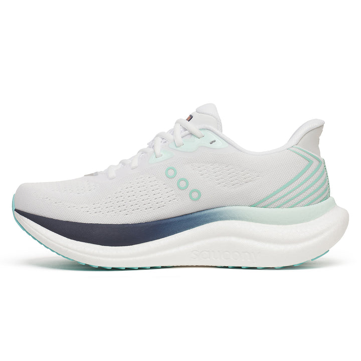 Saucony Triumph 23 Womens | White/navy