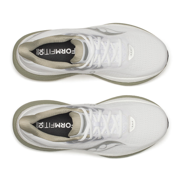 Saucony Triumph 23 Mens | White/laurel