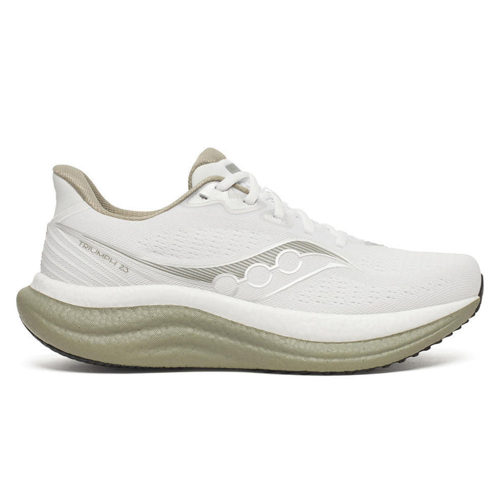 Saucony Triumph 23 Mens | White/laurel