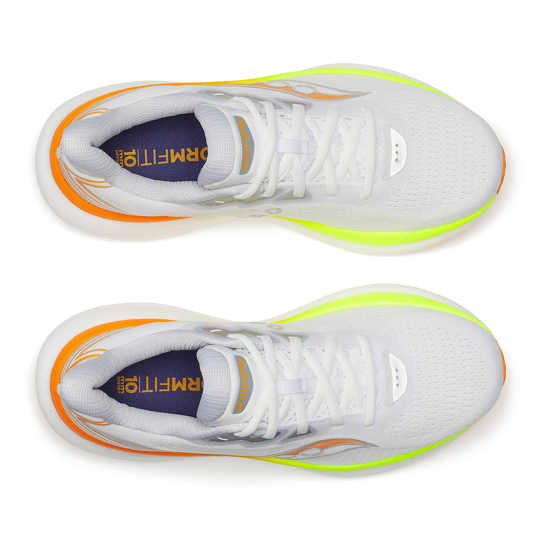 Saucony Triumph 23 Womens | White/citron