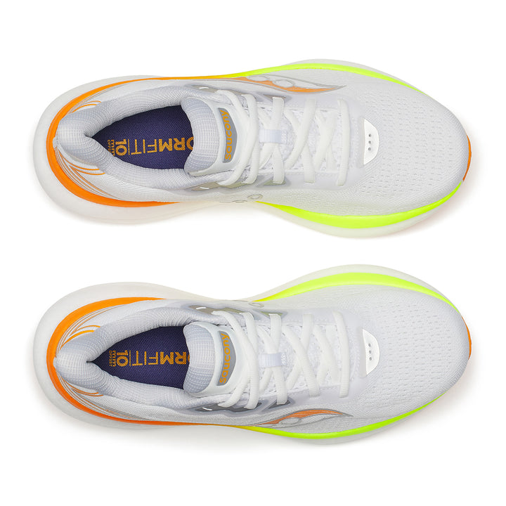 Saucony Triumph 23 Womens | White/citron
