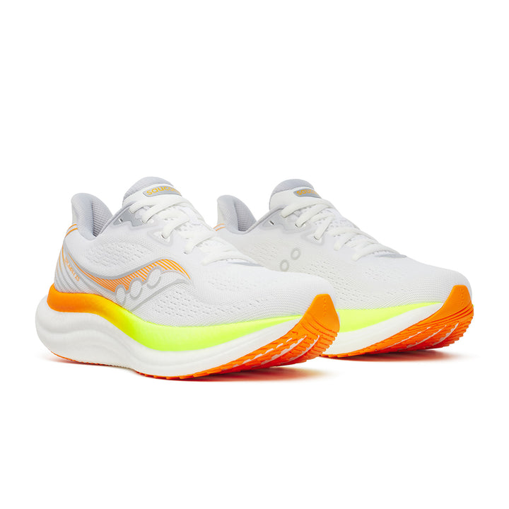 Saucony Triumph 23 Womens | White/citron