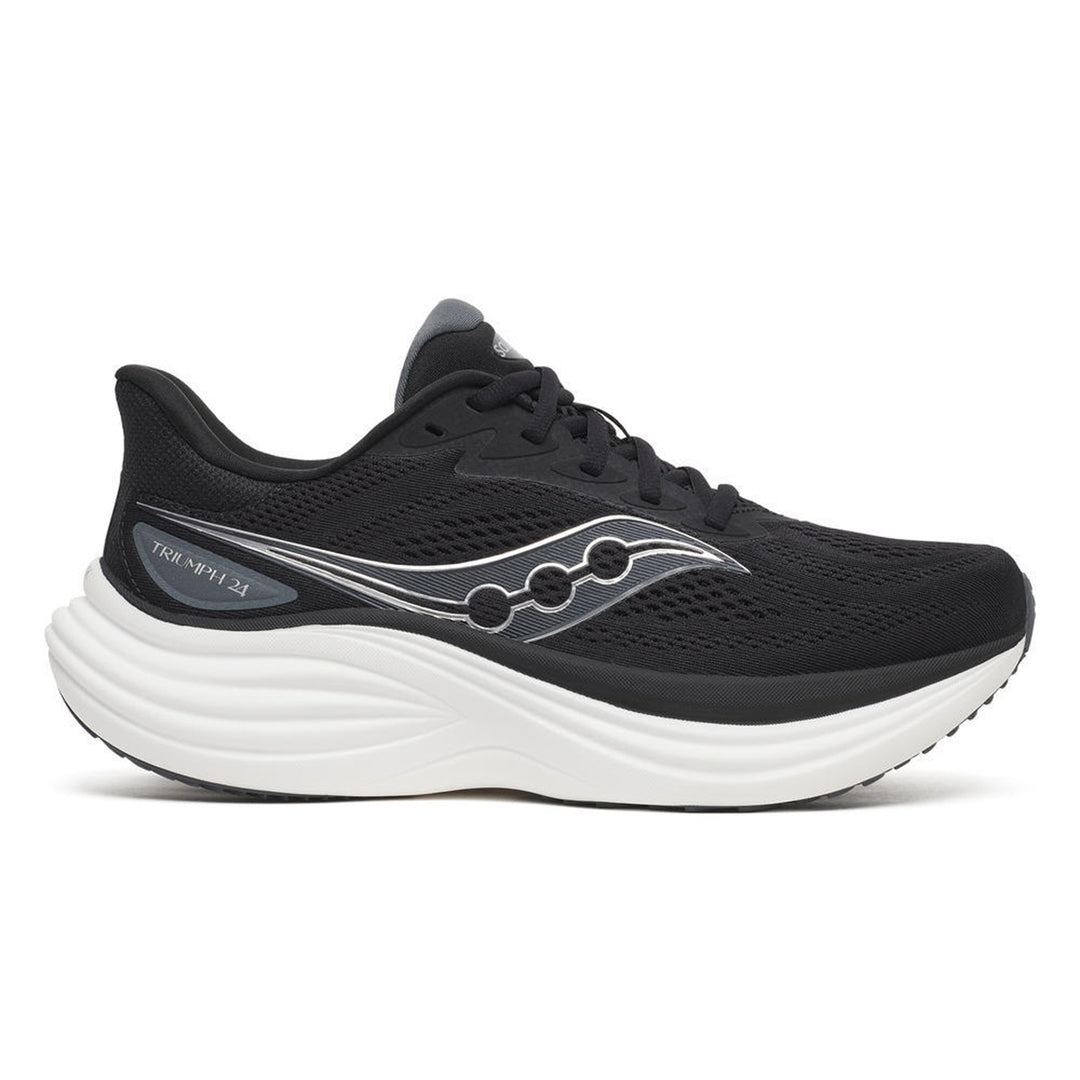 Saucony Triumph 24 Womens | Black/silver
