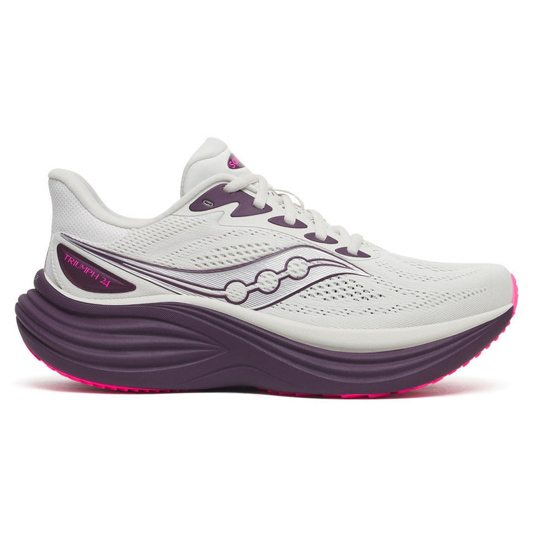 Saucony Triumph 24 Womens | Quartz/eggplant