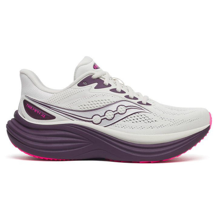 Saucony Triumph 24 Womens | Quartz/eggplant