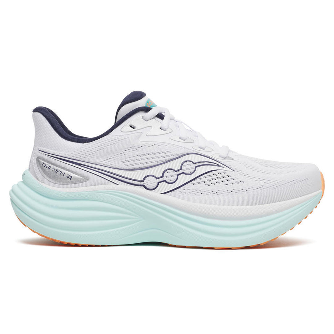 Saucony Triumph 24 Womens | White/spa