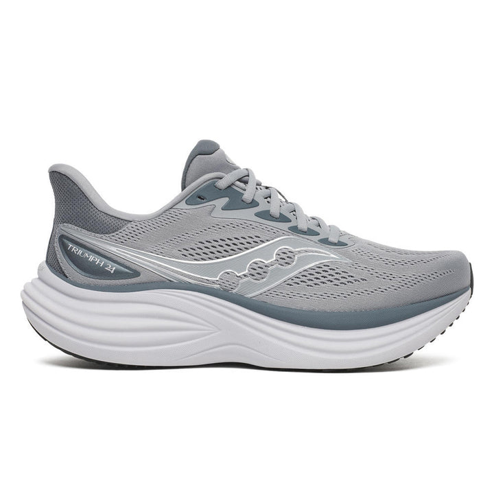 Saucony Triumph 24 Mens | Fossil/gunmetal