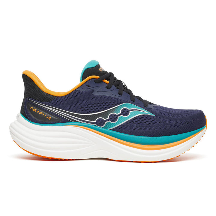 Saucony Triumph 24 Mens | Navy/tranquil