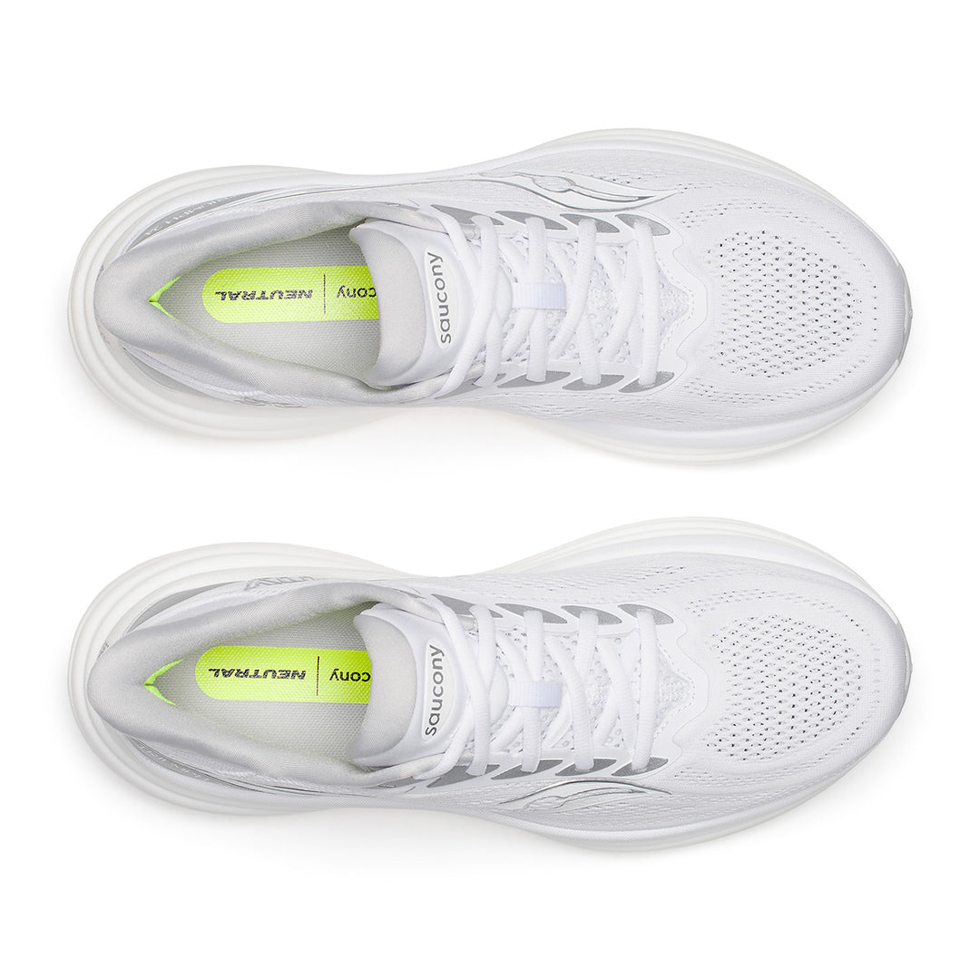 Saucony Triumph 24 Mens | White/silver