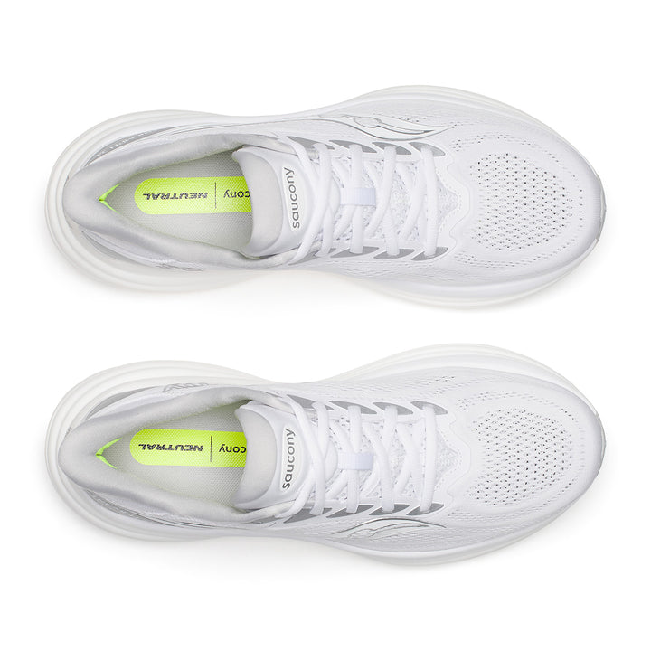 Saucony Triumph 24 Mens | White/silver