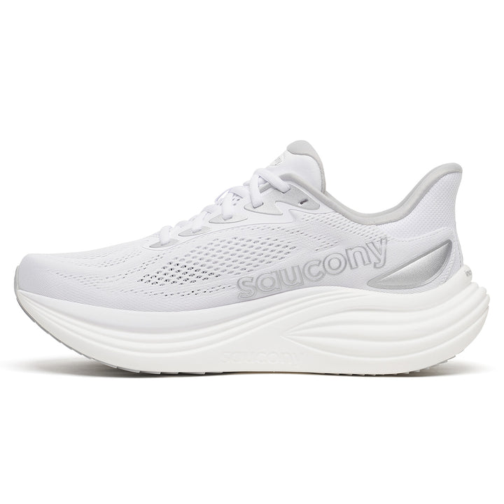 Saucony Triumph 24 Mens | White/silver