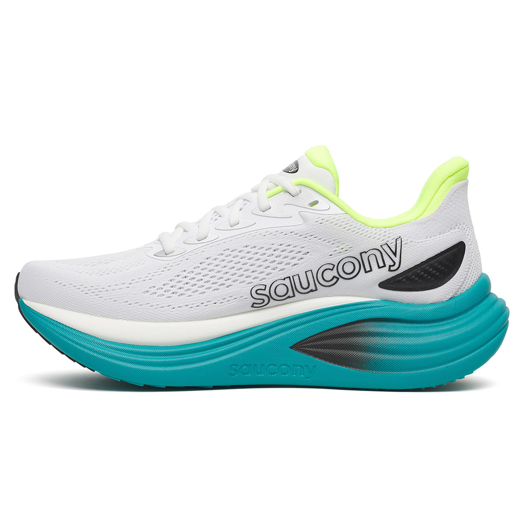 Saucony Triumph 24 Mens | White/tranquil