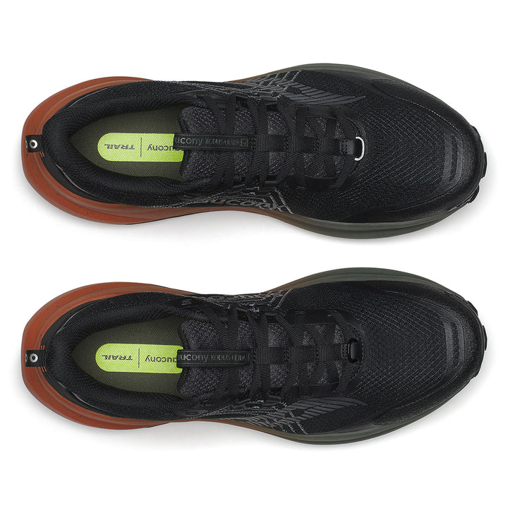Saucony Xodus Ultra 4 Mens | Black/rust