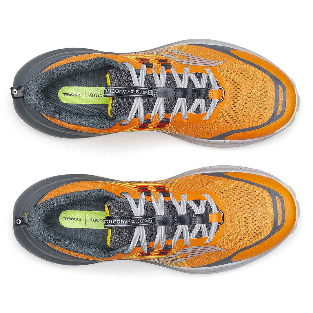 Saucony Xodus Ultra 4 Mens | Fuego/carbon