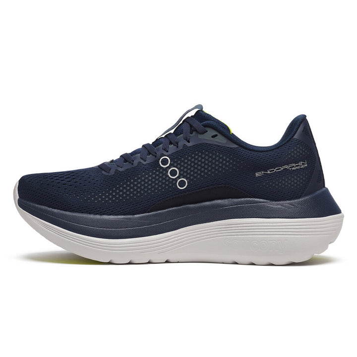 Saucony Endorphin Trainer Mens | Navy/primrose