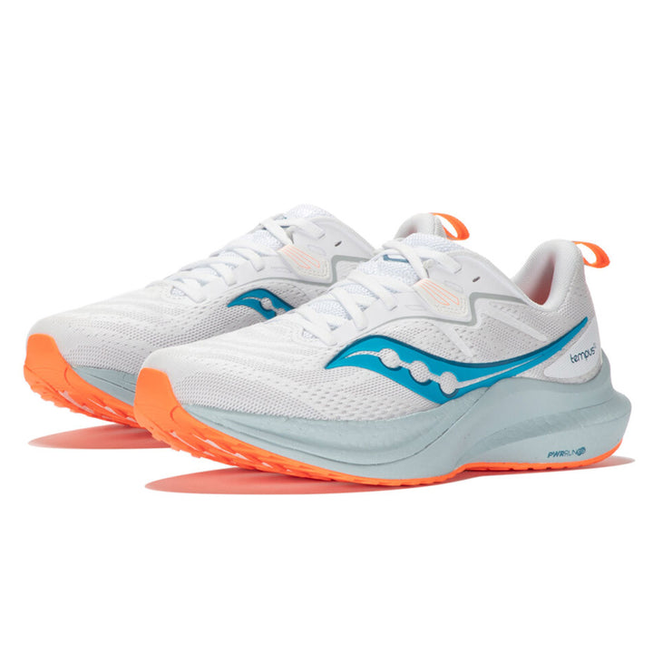 Saucony Tempus 2 Mens | White/viziblue