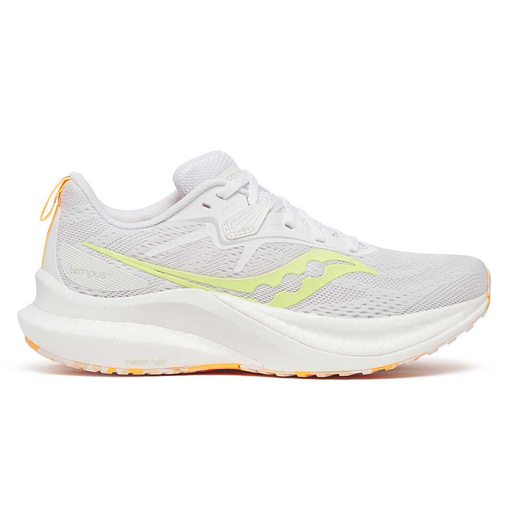 Saucony Tempus 2 Womens | White/sunny