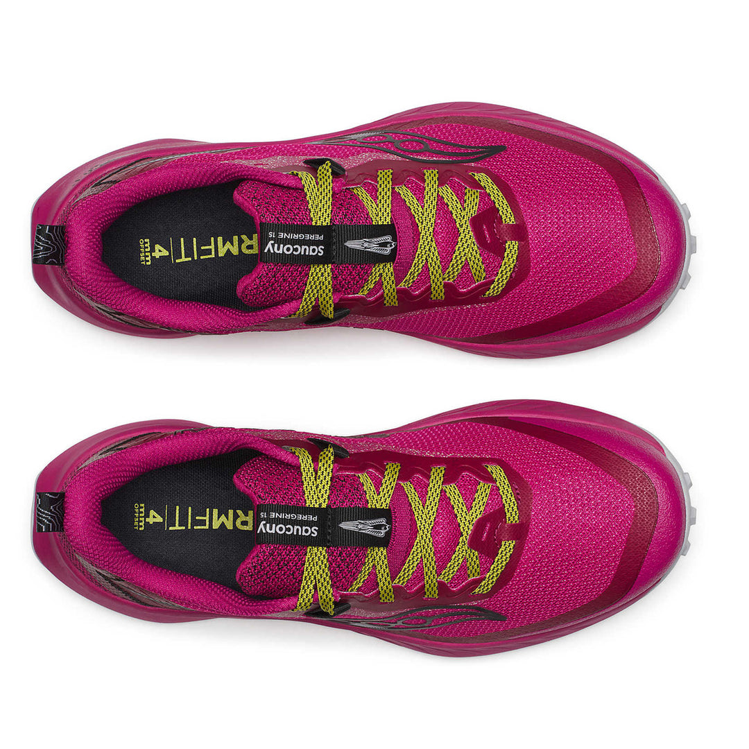 Saucony Peregrine 15 Womens | Magenta/black