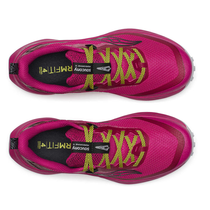 Saucony Peregrine 15 Womens | Magenta/black