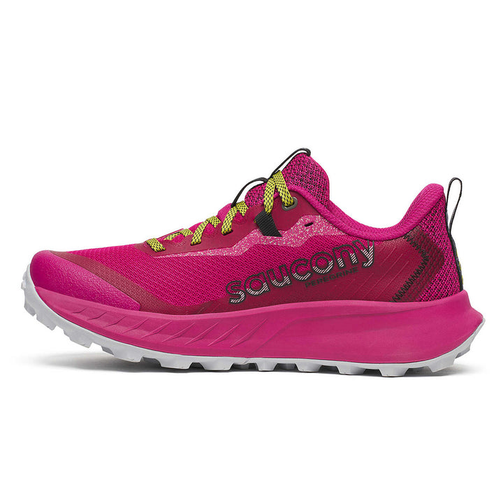 Saucony Peregrine 15 Womens | Magenta/black