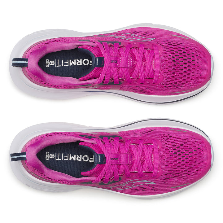 Saucony Guide 18 Womens | Fuchsia/navy