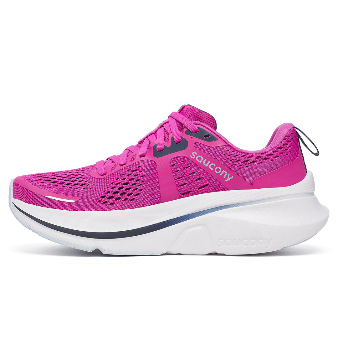 Saucony Guide 18 Womens | Fuchsia/navy