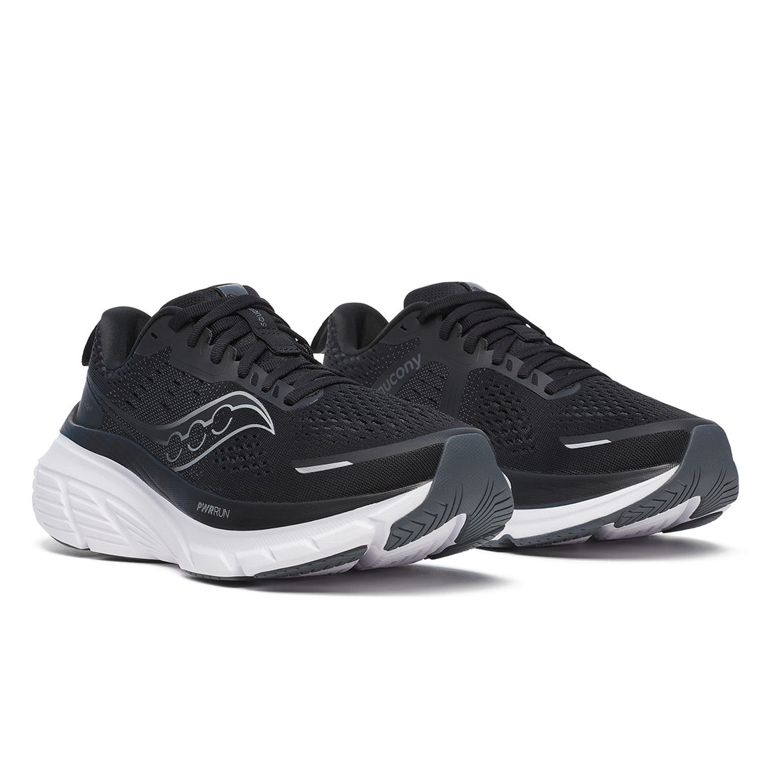 Saucony Guide 18 Womens | Black/white