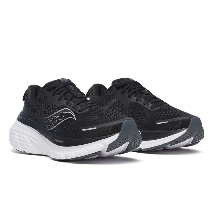 Saucony Guide 18 Womens | Black/white