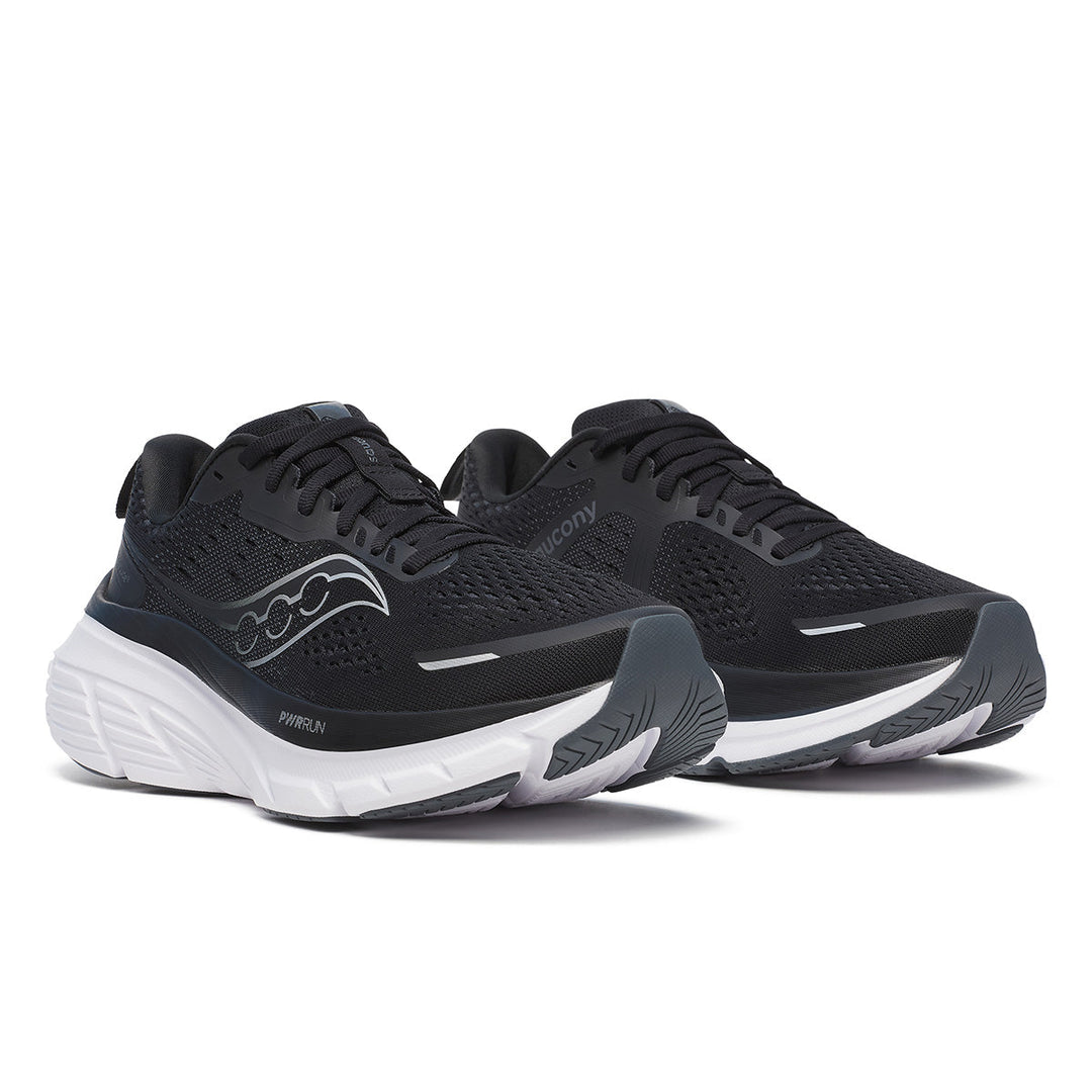 Saucony Guide 18 Womens | Black/white