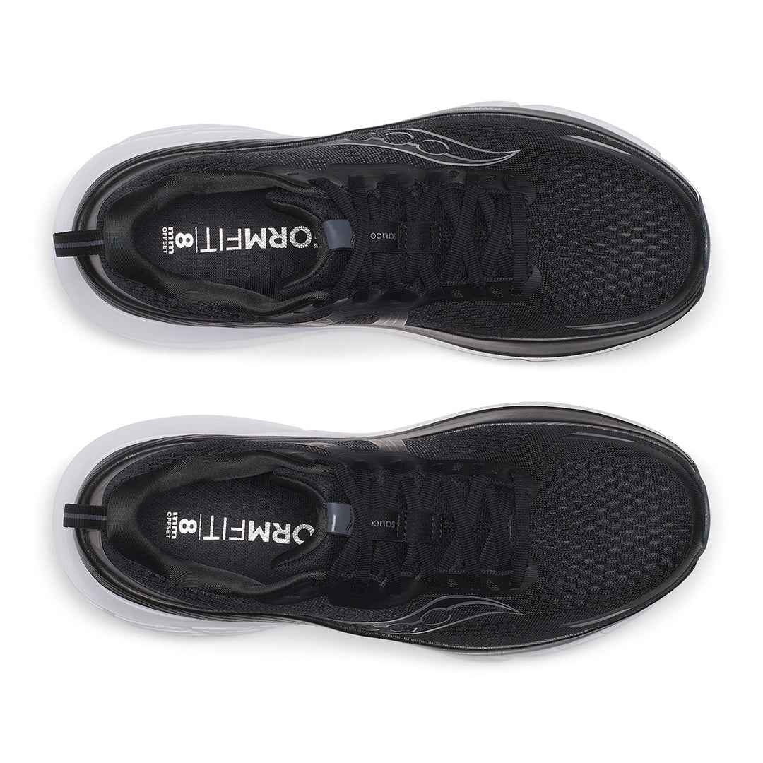 Saucony Guide 18 Mens | Black/white