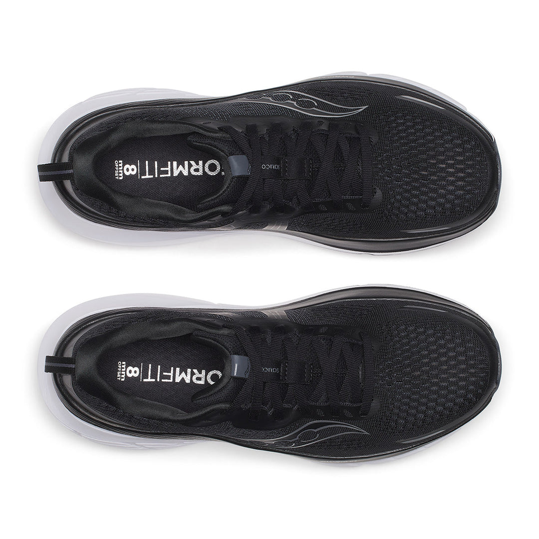 Saucony Guide 18 Mens | Black/white