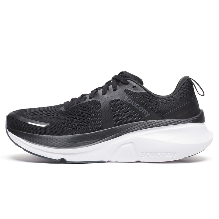 Saucony Guide 18 Mens | Black/white