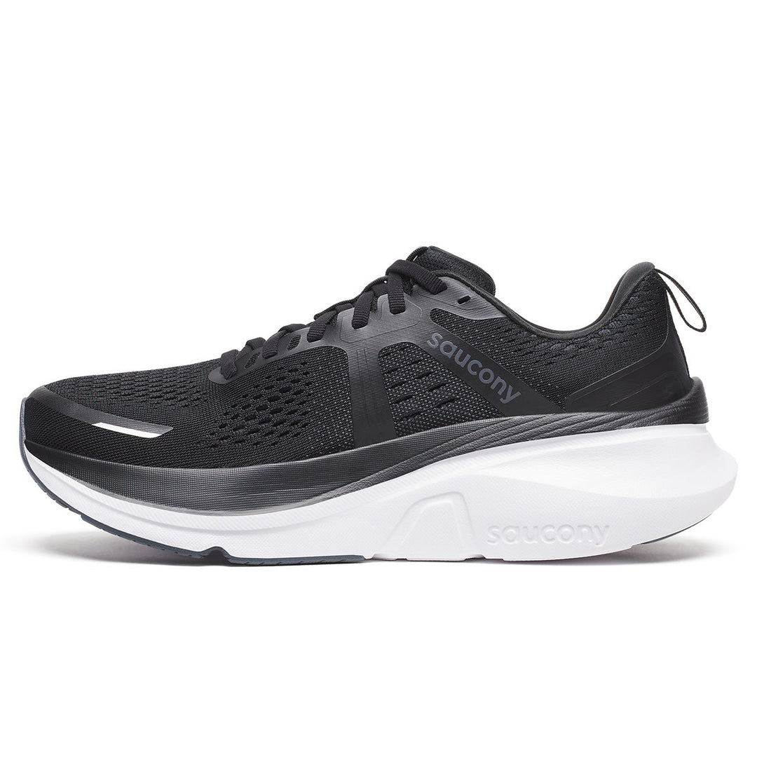 Saucony Guide 18 Mens | Black/white
