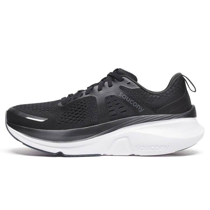 Saucony Guide 18 Mens | Black/white