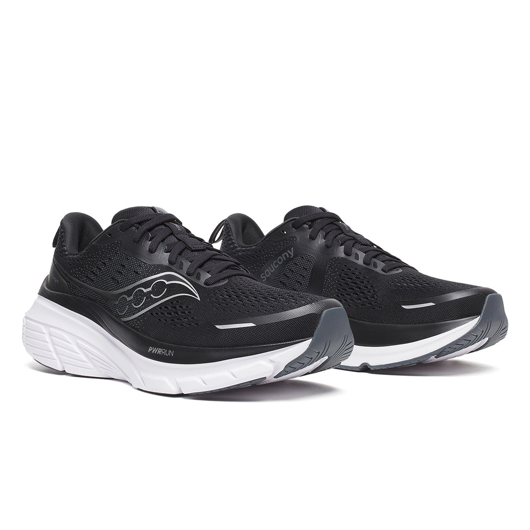 Saucony Guide 18 Mens | Black/white