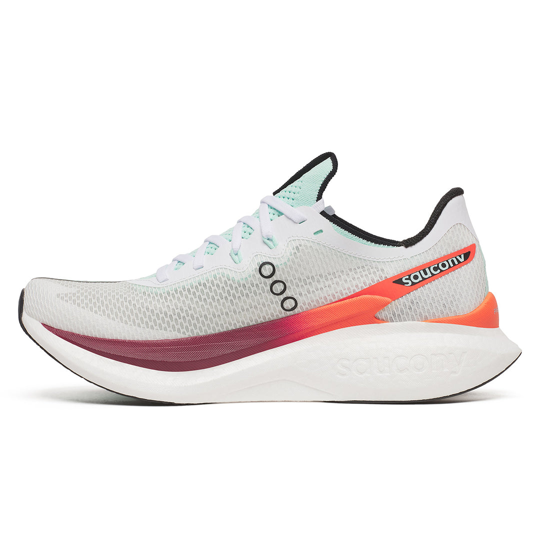 Saucony Endorphin Pro 5 Mens | White/red