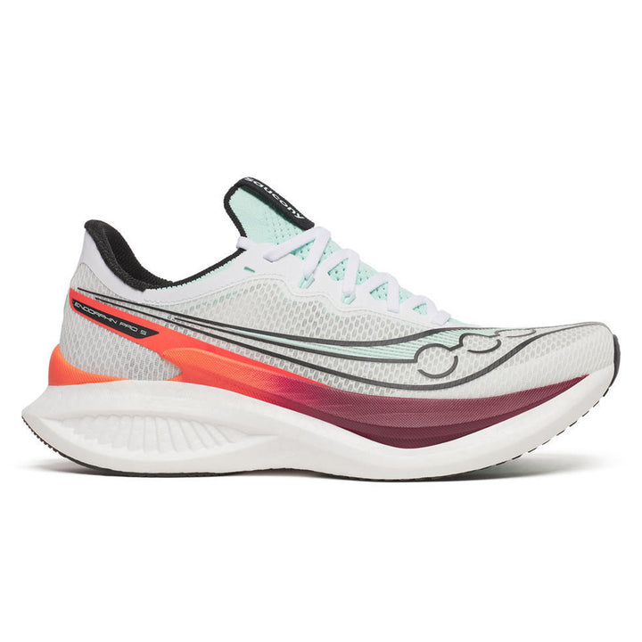 Saucony Endorphin Pro 5 Mens | White/red