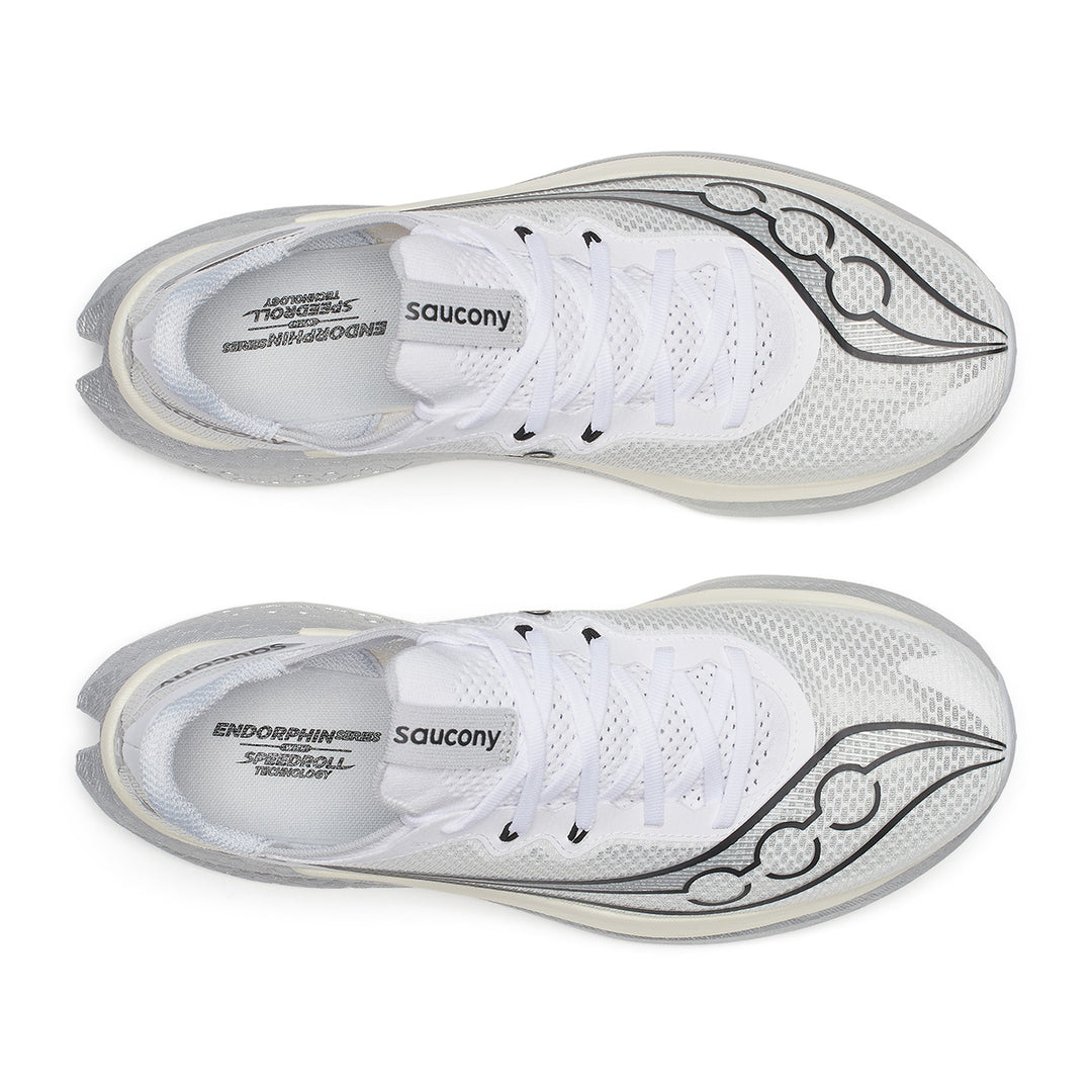 Saucony Endorphin Pro 5 Mens | White/black