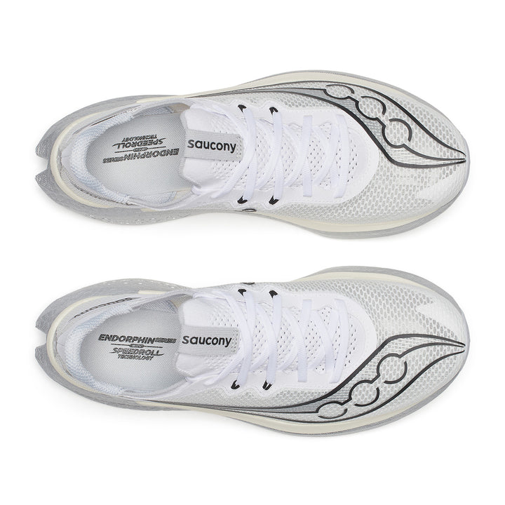 Saucony Endorphin Pro 5 Mens | White/black