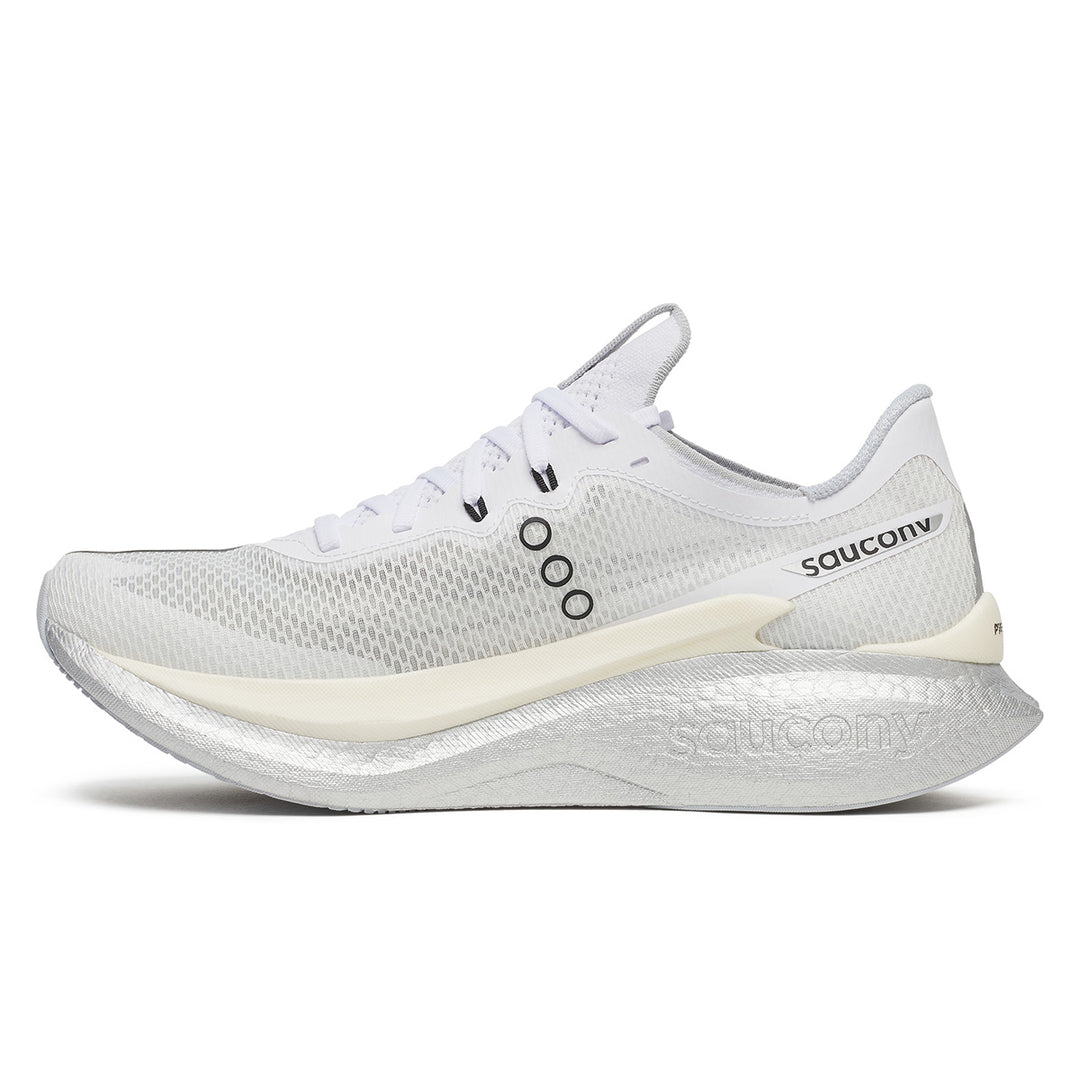 Saucony Endorphin Pro 5 Mens | White/black