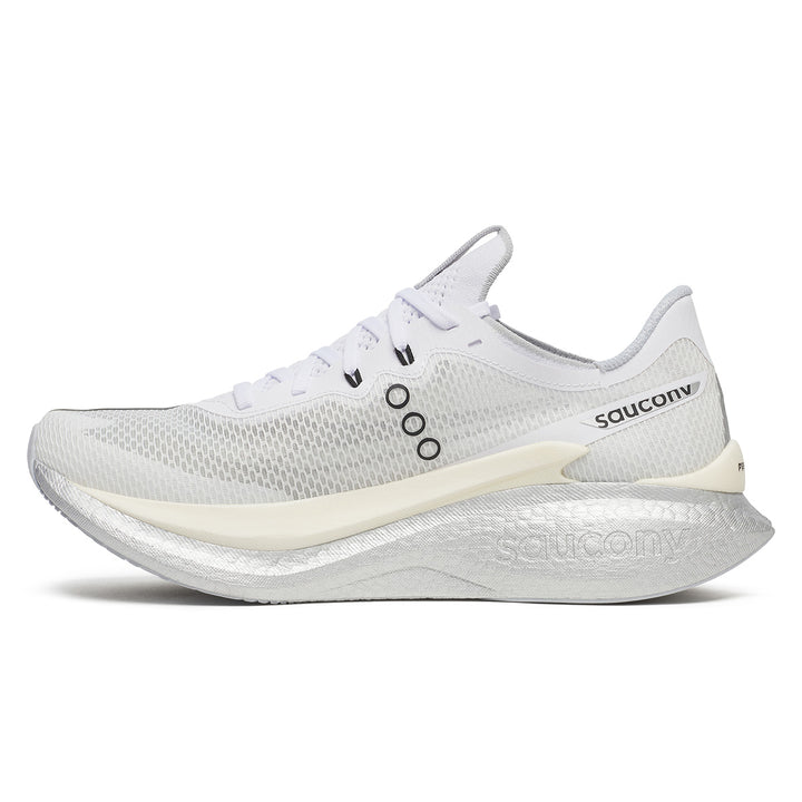 Saucony Endorphin Pro 5 Mens | White/black